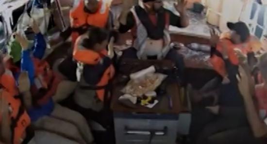 Seized Gaza aid ship docks in Israel